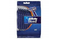 Handmatig scheermesje Gillette Blue II 20 Stuks