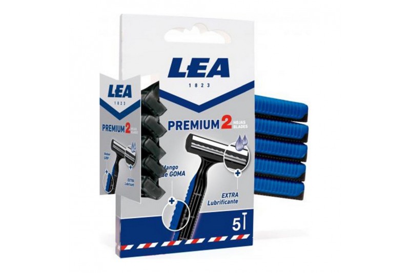 Nassrasierer Premium2 Lea Lea (5 uds)