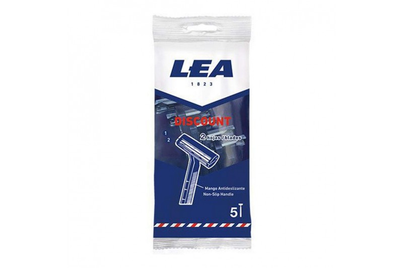 Manual shaving razor Lea (5 uds)