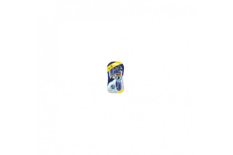 Maquinilla de Afeitar Bic Flex3 (6 uds)