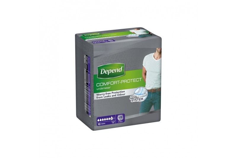 Incontinence Protector Depend Men (10...