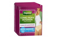 Protector para Incontinencia Depend (9 uds)