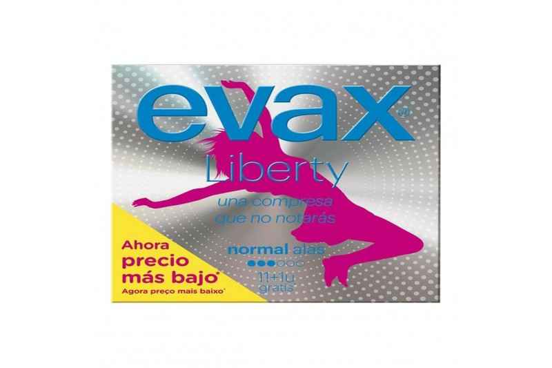 Assorbenti Normali Evax Liberty (12 uds)