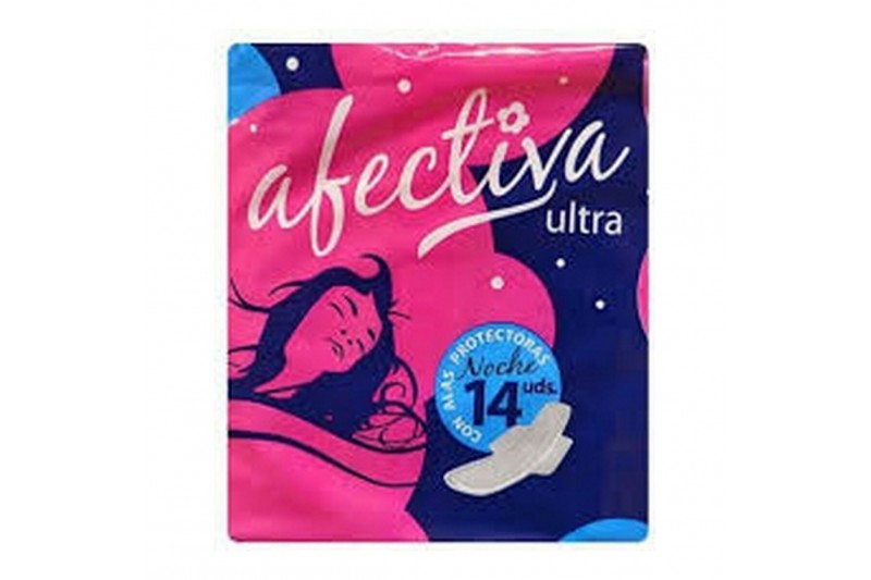 Assorbenti con Ali da Notte Afectiva Ultra (14 uds)