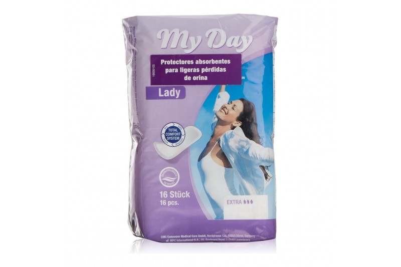 Compresas para Incontinencia Extra My Day (16 uds)