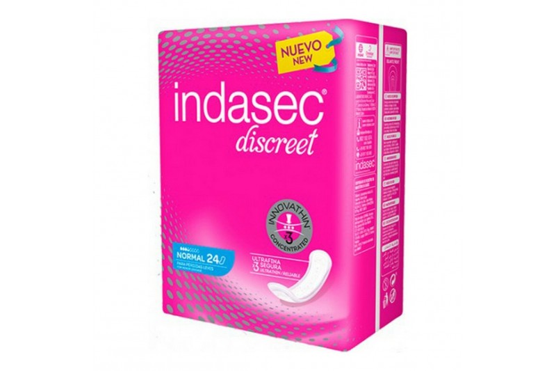 Assorbenti Normali Indasec Discreet (24 uds)