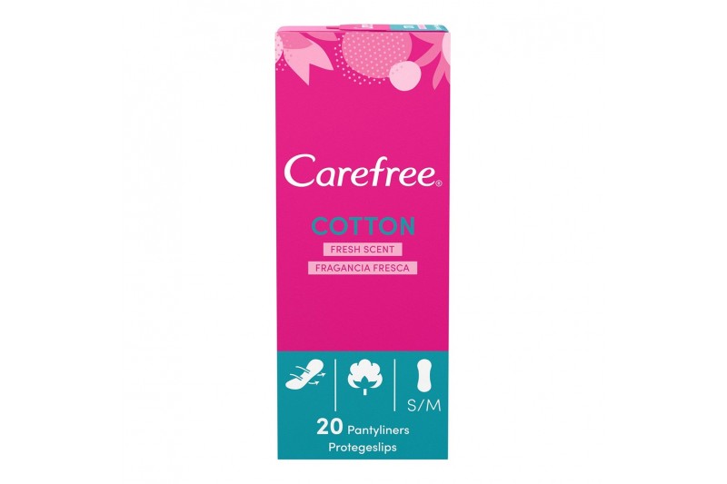 Protège-slip Normal Carefree Normal (20 uds)