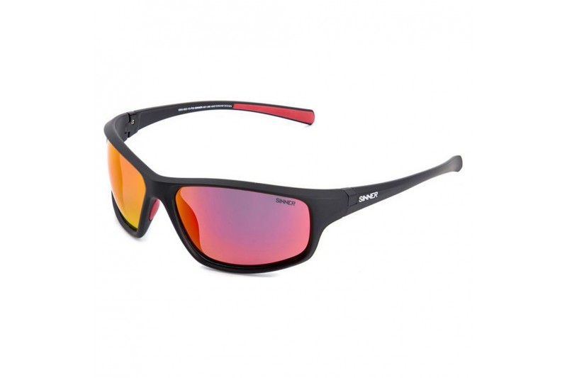 Lunettes de soleil Unisexe Sinner Fonds Noir