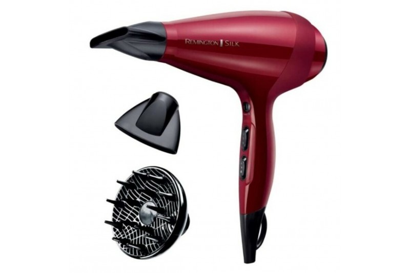 Hairdryer Remington AC Silke 2400W Red