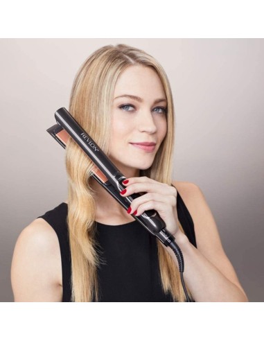 Glätteeisen Revlon RVST2175E Schwarz