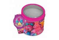 Montre Enfant Cartoon TROLLS - Tin Box