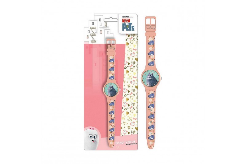 Montre Enfant Cartoon PETS - Blister pack