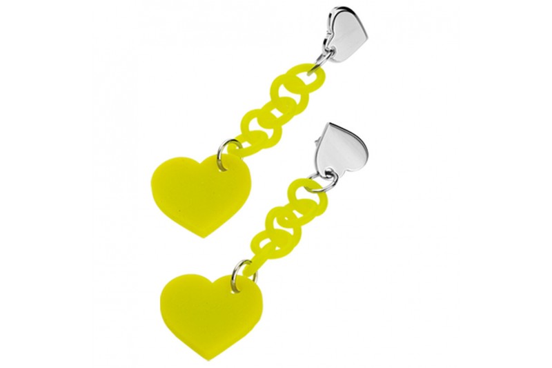 Boucles d´oreilles Femme Zoppini Firenze 'Tiffany' Jaune