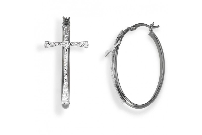 Boucles d´oreilles Femme Amen CERCHIO CROCE