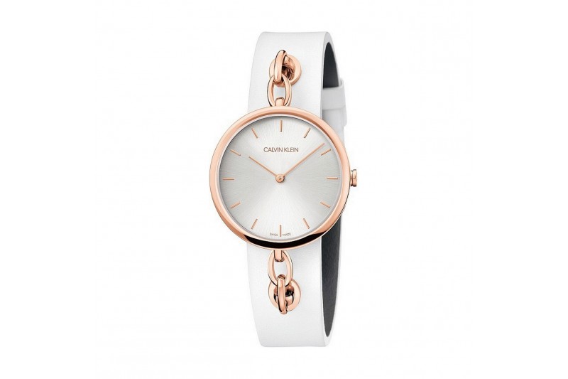 Horloge Dames Calvin Klein CHAIN (Ø 34 mm)