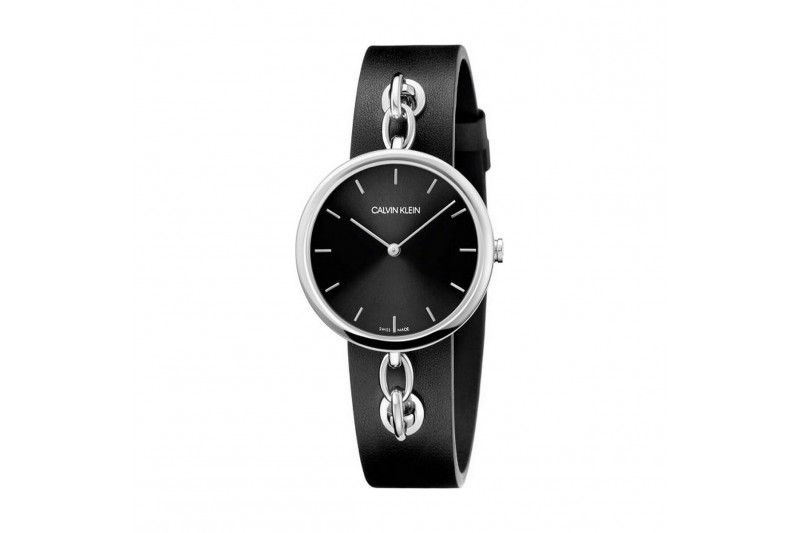 Horloge Dames Calvin Klein CHAIN (Ø 34 mm)