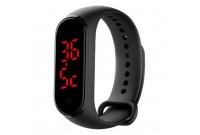 Pulsera de Actividad Contact Thermometer 0,96" 90 mAh Bluetooth Negro