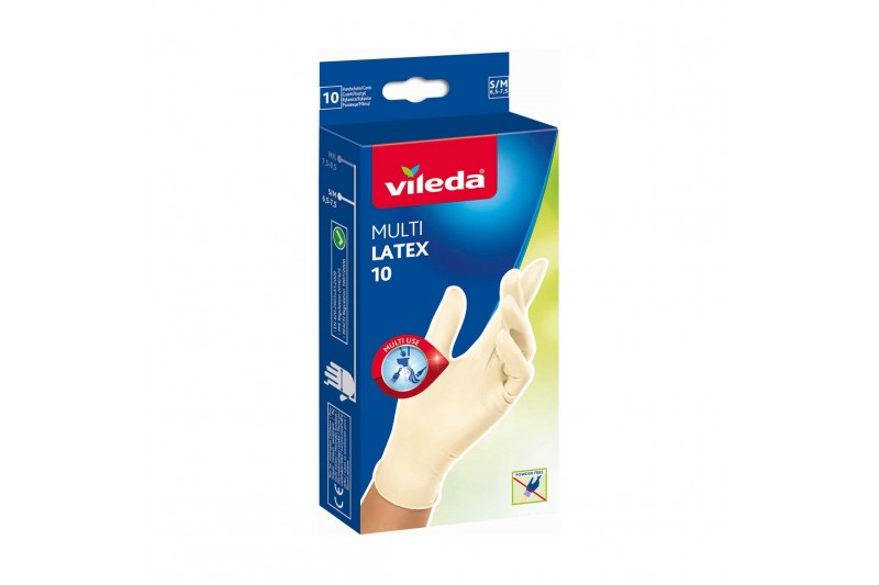 Gants Vileda 10 Pièces S/M