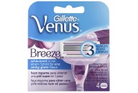 Recambio de Cuchilla para Afeitadora Gillette Venus Breeze 4 Unidades