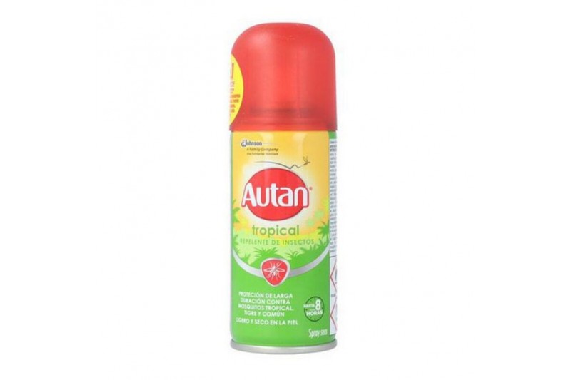 Common and Tiger Mosquito Repellent Autan Tropical 100 ml 8 hours Spra