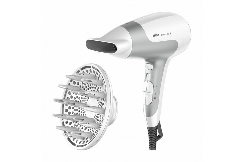 Fön Braun satin hair 5 power perfection Weiß 2500 W