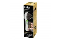 Brosse Braun Satin Hair 7 br750e Blanc