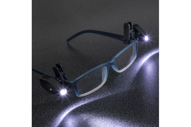 360º LED Leselicht für die Brille...