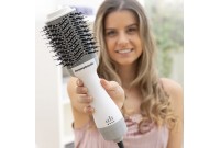 Brosse Volume Sèche-Cheveux Ionique Volumio InnovaGoods 1000W Blanc/Gris