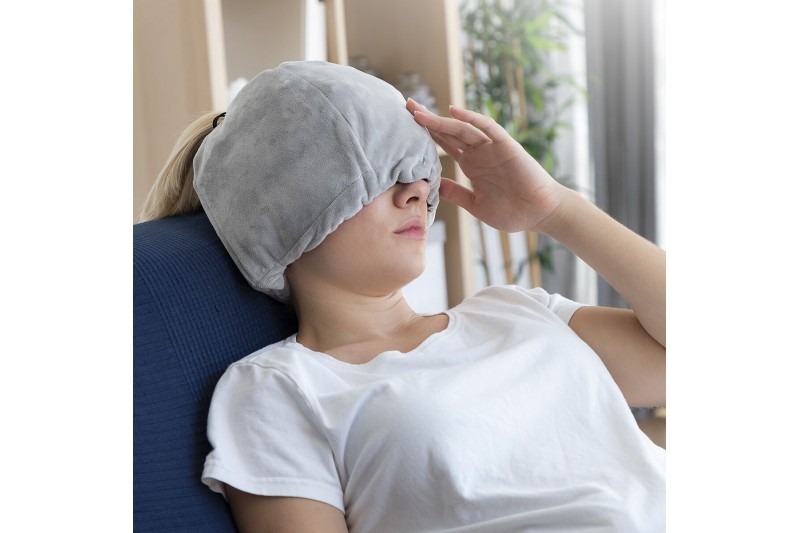 Bonnet en Gel pour la Migraine et la Relaxation Hawfron InnovaGoods