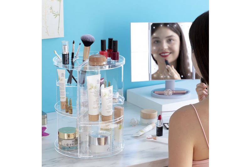 Drehbarer Make-up Organizer Rolkup InnovaGoods