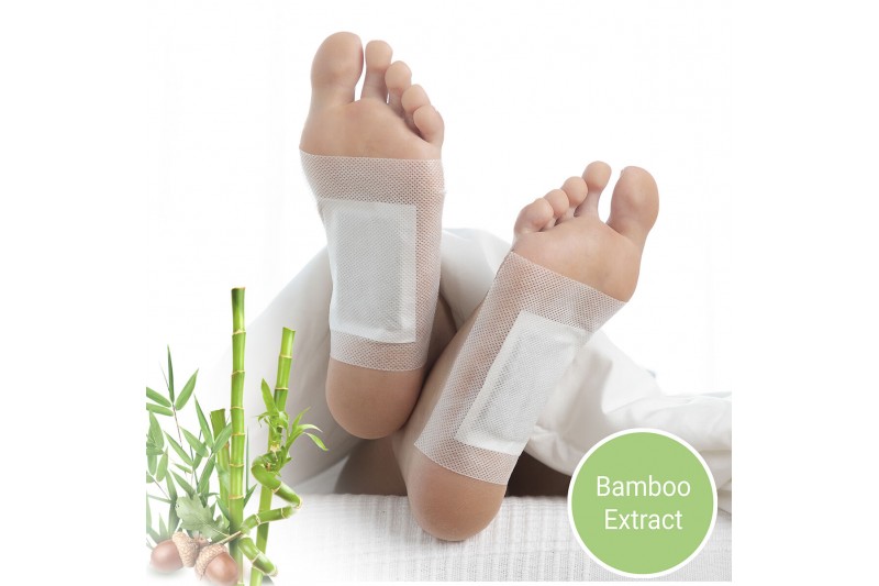 Detox Foot Patches Bamboo InnovaGoods 10Units