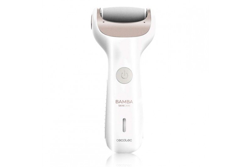 Appareil à pédicure électrique enlève les peaux dures Cecotec Bamba SkinCare Silky 800 mAh Blanc