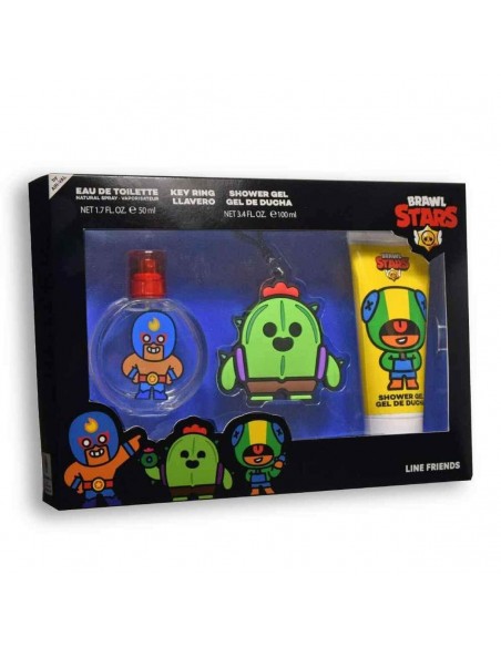 Parfumset voor Kinderen Cartoon Brawl Stars Friends 3 Onderdelen