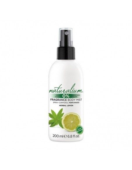 Body Mist Herbal Lemon Naturalium (200 ml)