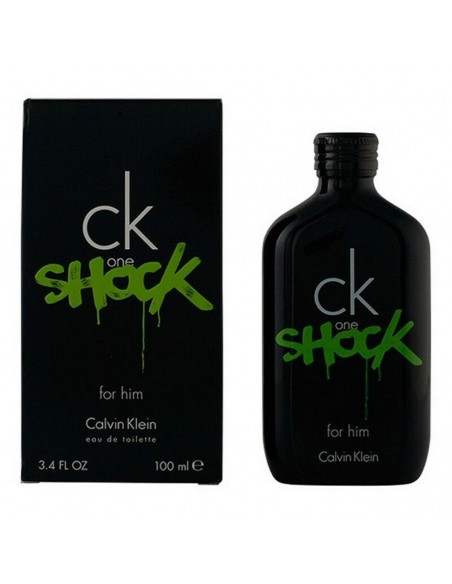 Perfume Hombre Ck One Shock Him Calvin Klein EDT (100 ml)