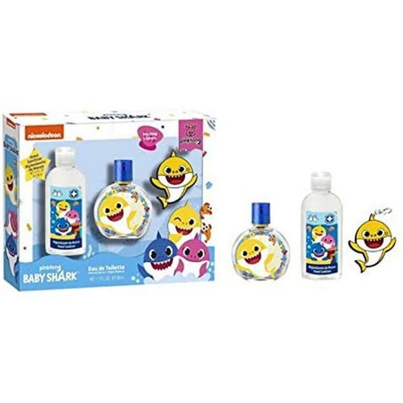 Set de Perfume Infantil Baby Shark (3 pcs)