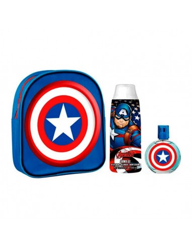 Set de Parfum Enfant Capitán América EDT (3 pcs)