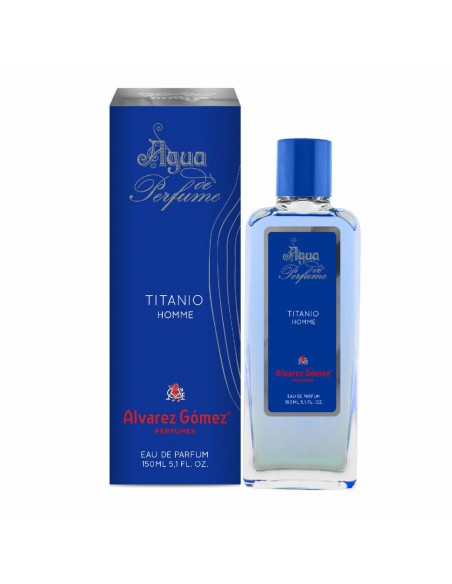 Herenparfum Alvarez Gomez Titanio Homme EDP (150 ml)