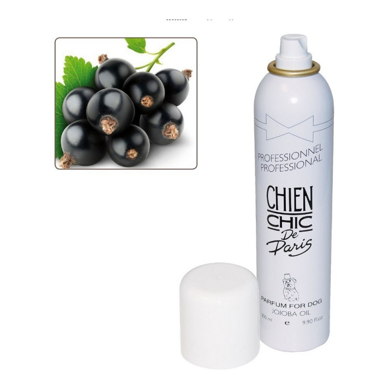 Parfüm für Haustiere Chien Chic Hund Spray Schwarze Johannisbeere (300