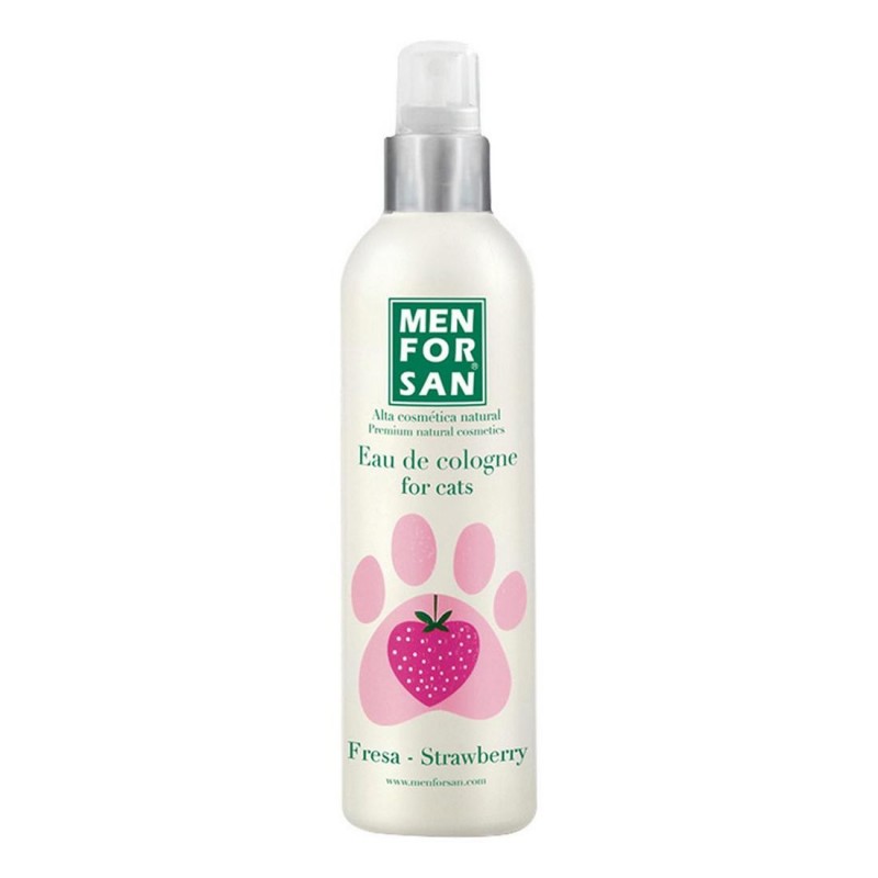 Parfum pour animaux domestiques Menforsan Fraise (125 ml)