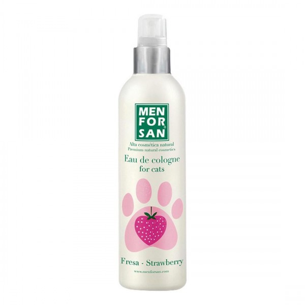 Parfum pour animaux domestiques Menforsan Fraise (125 ml)