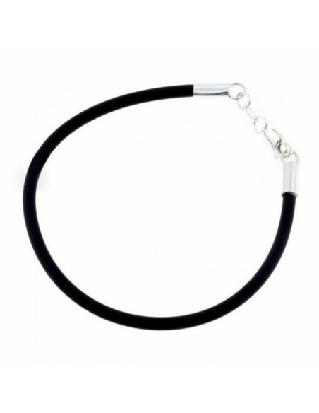 Bracelet Femme Cristian Lay 54778180 Noir Argent 925 Argenté (18 cm)