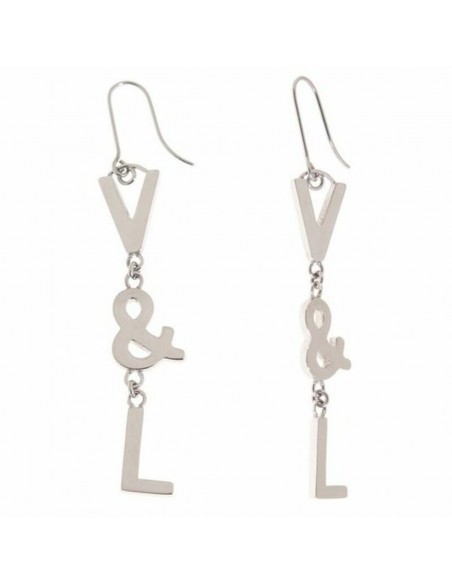 Pendientes Mujer V&L VJ0257PE (3 cm)