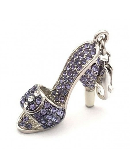 Charms für Damen Glamour GS1-19 (4 cm) Lila (4 cm)