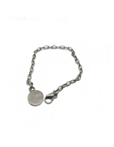 Bracciale Bambina Time Force HM000CC Argentato Acciaio (19 cm)