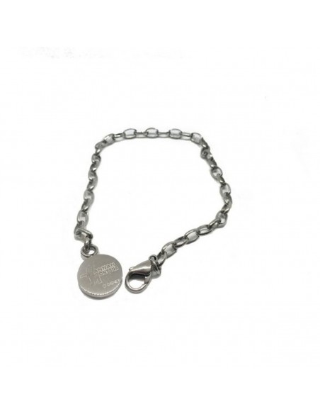 Bracciale Bambina Time Force HM000CC Argentato Acciaio (19 cm)