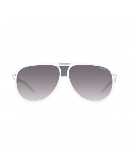 Lunettes de soleil Unisexe Polaroid PLD-6025-S-VK6-LB Blanc (Ø 99 mm)