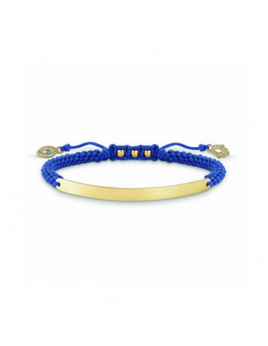 Armband Dames Thomas Sabo LBA0067-899-1 Blauw Zilver Gouden (21 cm)