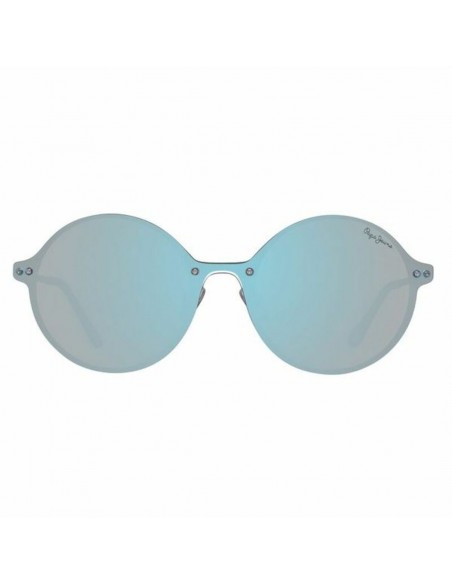 Lunettes de soleil Unisexe Pepe Jeans PJ5135C4140 Bleu (Effet miroir)