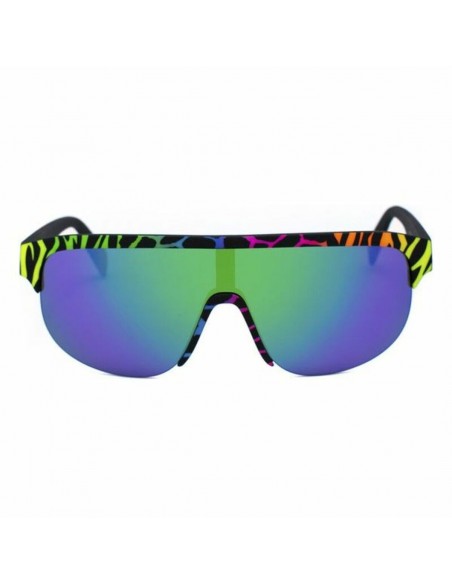 Lunettes de soleil Unisexe Italia Independent 0911-ZEF-149 Jaune Bleu Noir Vert Violet Orange